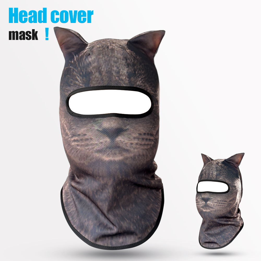 3D 고양이 동물 스키 마스크, 귀가 달린 스키 마스크 - Balaclava Ski Mask 리뷰 및 가격