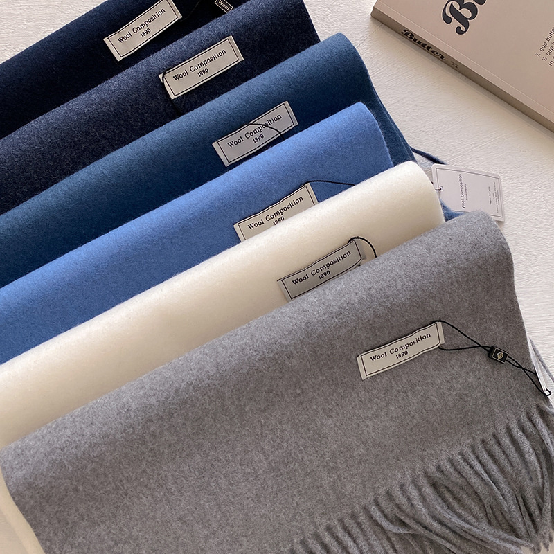 2024 여성용 겨울 양모 스카프 긴 따뜻한 캐시미어  - Cashmere Pashmina Wrap 리뷰 및 가격