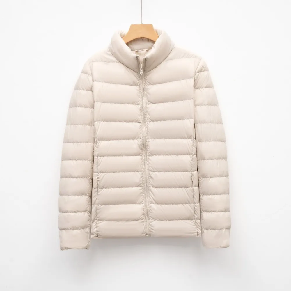 초경량 Packable 스프링 다운 코트 여성 짧은 다 - Down Jacket Packable 리뷰 및 가격