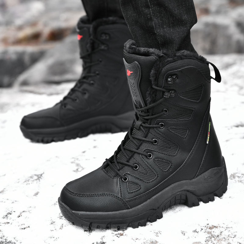 새로운 남성 전술 부츠 방수 사냥 하이킹 신발 레이스업 - Waterproof Winter Boot 리뷰 및 가격
