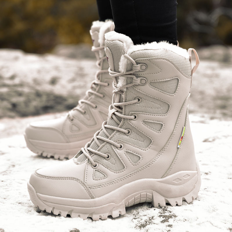 새로운 남성 전술 부츠 방수 사냥 하이킹 신발 레이스업 - Waterproof Winter Boot 리뷰 및 가격