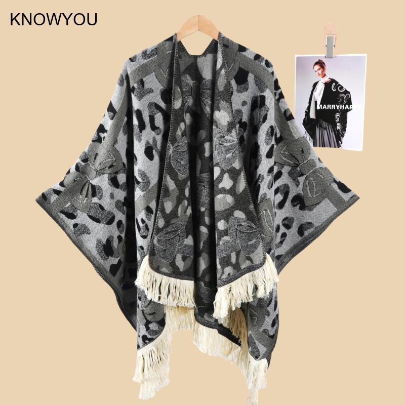 2025 가을 신상 스카프 따뜻한 숄 및 랩 레오파드  - Cashmere Pashmina Wrap 리뷰 및 가격