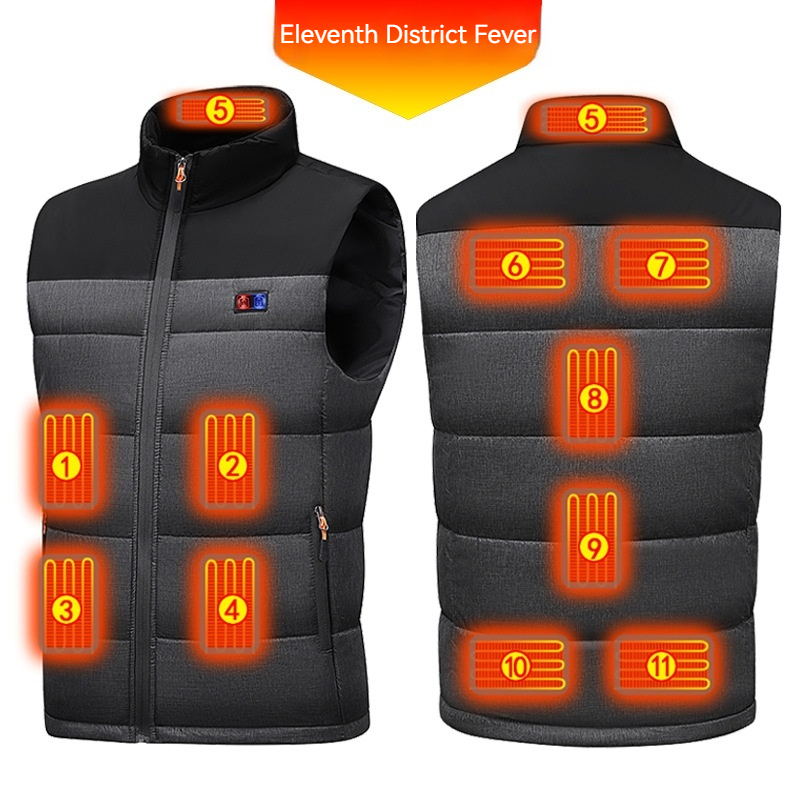 2025년 신제품 남녀용 발열 조끼, 11존 전기 발열 - Heated Vest Battery 리뷰 및 가격