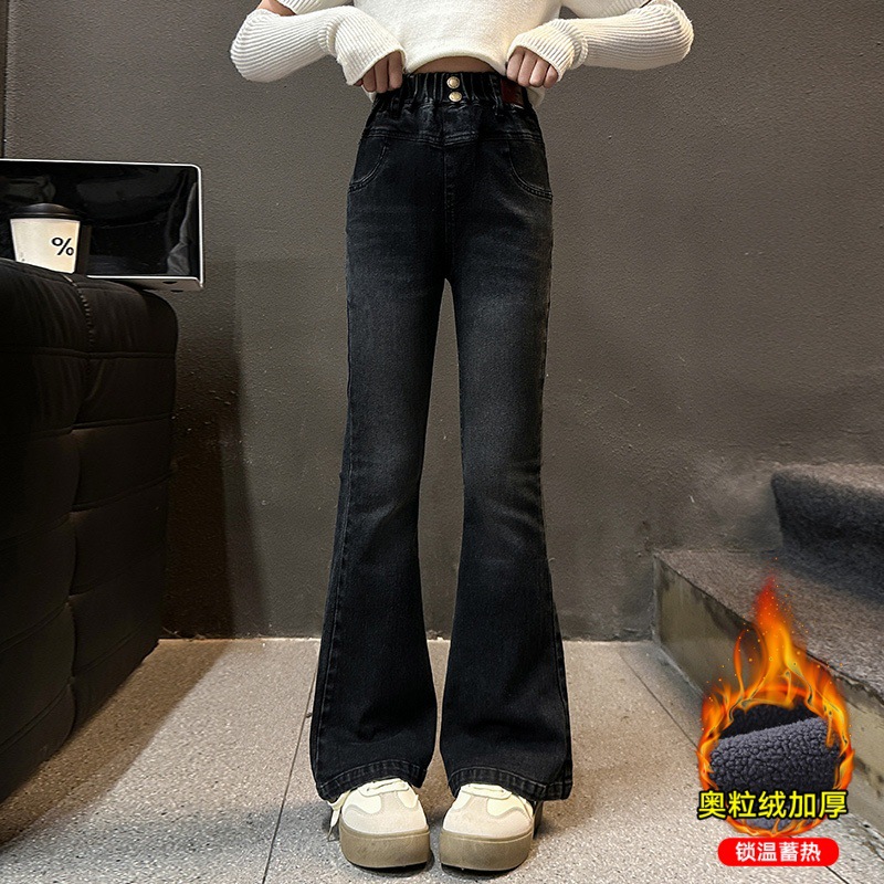 코듀로이 안감 플레어 청바지, 따뜻한 벨벳 두꺼운 데님 - Corduroy Pant Warm 리뷰 및 가격