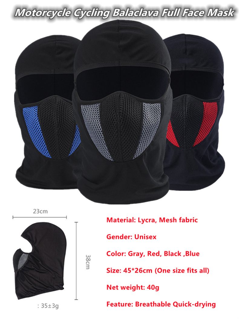 발라클라바 오토바이 페이스 마스크 모토 헬멧 반다나 후 - Balaclava Ski Mask 리뷰 및 가격